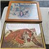 Image 1 : FRAMED BLACK AMERICANA  AND RINGLING BROS ADVERTS