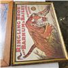 Image 3 : FRAMED BLACK AMERICANA  AND RINGLING BROS ADVERTS