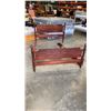 Image 1 : VINTAGE DOUBLE SIZE BED FRAME