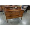 Image 1 : VINTAGE WALNUT DRESSER WITH TEAK INLAY