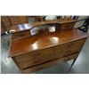 Image 2 : VINTAGE WALNUT DRESSER WITH TEAK INLAY