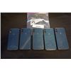 Image 1 : 5 MOTOROLA MOTO E SMARTPHONES - PARTS ONLY, NOT GUARANTEED TO WORK