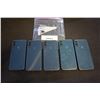 Image 1 : 5 MOTOROLA MOTO E SMARTPHONES - PARTS ONLY, NOT GUARANTEED TO WORK