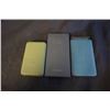 Image 2 : 2 SKULLCANDY AND 1 BLACKWEB PORTABLE USB POWER BANKS - PARTS ONLY, NOT GUARANTEED TO WORK