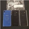 Image 1 : 3 SAMSUNG GALAXY SMARTPHONES S10, A10S AND A8 PHONES PARTS ONLY, NOT GUARANTEED TO WORK