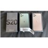 Image 1 : 3 AS NEW WORKING SMART PHONES - UNAUTHENTIC