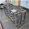 Image 2 : 2 FOOD STROAGE 7.5FT RACKS WITH WHEELS