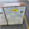 Image 3 : 87" WALL HEAVY DUTY METAL 3 DOOR CABINET 22"Dx40"T WITH SINK APPROX 250LBS
