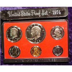 1974 S U.S. Proof Set. Nice Frosty Coins