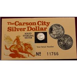 1878 CC Miniature Carson City Nevada