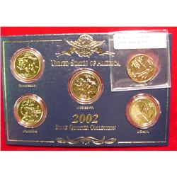 2002 24K Gold-plated State Quarter Set