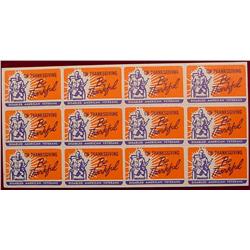 Disabled American Veterans Stamp Block