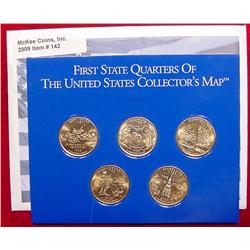 1999 24K Gold-plated State Quarter Set