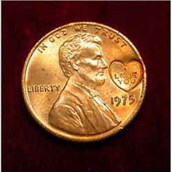 1975 "I Love You" Counterstamped BU
