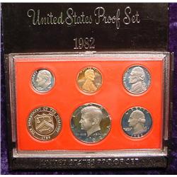1982 S U.S. Proof Set. Original as issued.