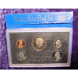 1983 S U.S. Proof Set. Original as issued.