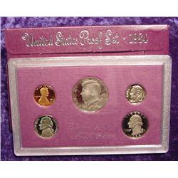 1984 S U.S. Proof Set. Original as issued.