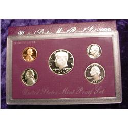 1990 S U.S. Proof Set. Original as issued.
