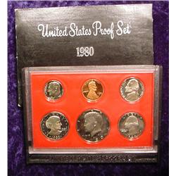 1980  S U.S. Proof Set. Original as issued.