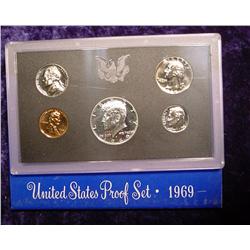 1969S U.S. Proof Set. Original as issued.