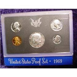 1969S U.S. Proof Set. Original as issued.