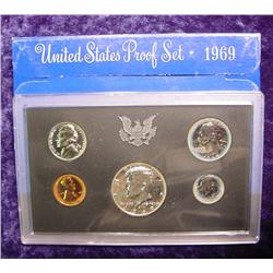 1969S U.S. Proof Set. Original as issued.