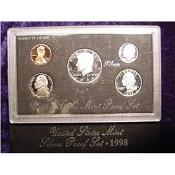 1998 S Silver U.S. Proof Set. Original as 