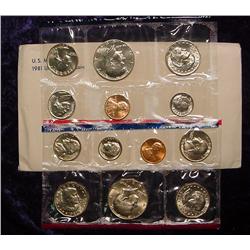 1981 U.S. Mint Set. Original as issued.