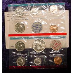 1969 U.S. Mint Set. Original as issued.