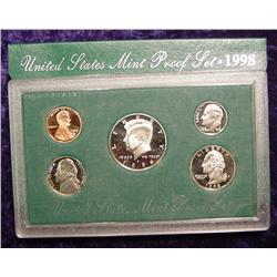 1998 S U.S. Proof Set. Original as issued.