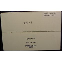 2001 P & D Kentucky U.S. Mint Two