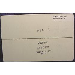 2001 P & D Vermont U.S. Mint Two 