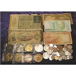 U.S. & Foreign Coins & Currency Silver, etc.