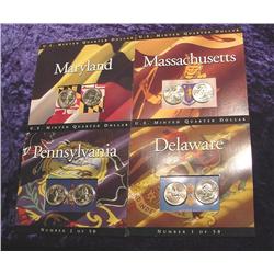 No. 1, 2, 6, & 7 U.S. State Quarter Sets