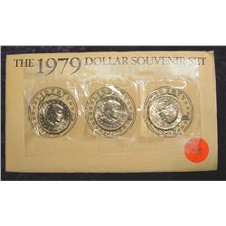 1979 P, D, & S Susan B. Anthony Dollar