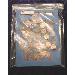 Old Whitman Coin Folder with (50) Lincoln