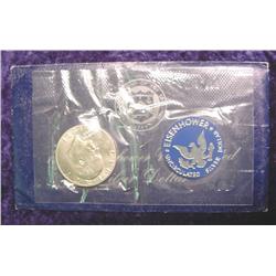 1971 S Eisenhower Silver Dollar. BU.