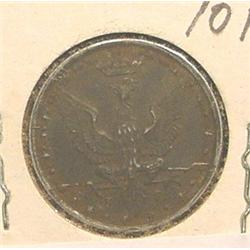 1917 Poland 10F. Y6. F-VF.
