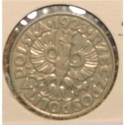 1923 Poland 50 Groszy. EF