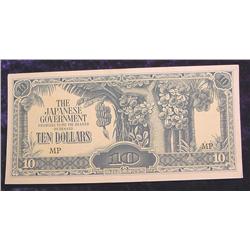 $10 The Japanese Government Occupation
