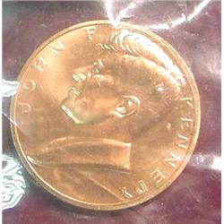 1961 John F. Kennedy Inagural Medal. BU