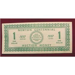 1857 1957 Newton Centennial Auction