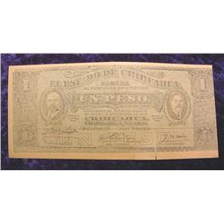 Chihuahua, Mex. One Peso Advertising