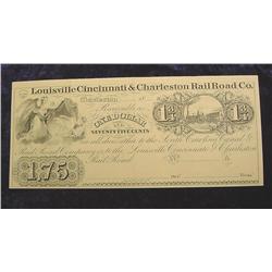Reprint "Louisville Cincinnati & Charleston