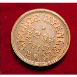 George Hyenlein/23 Christie St./N.Y.