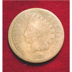 1873 Indian Head Cent. G-4.