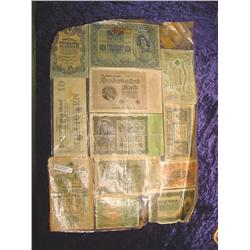 Sheet of Laminated German & Austrian