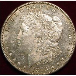 1878 S 7tf Morgan Silver Dollar. Prooflike