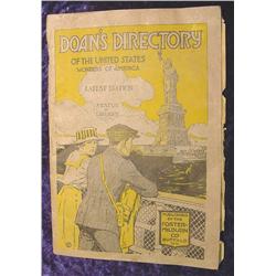 1916-1917 Doan's Directory of the U.S. 