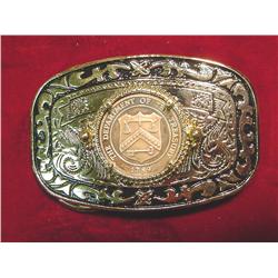 Made in the U.S.A. Belt Buckle with 1789